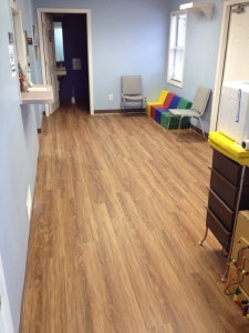 new waiting room floor